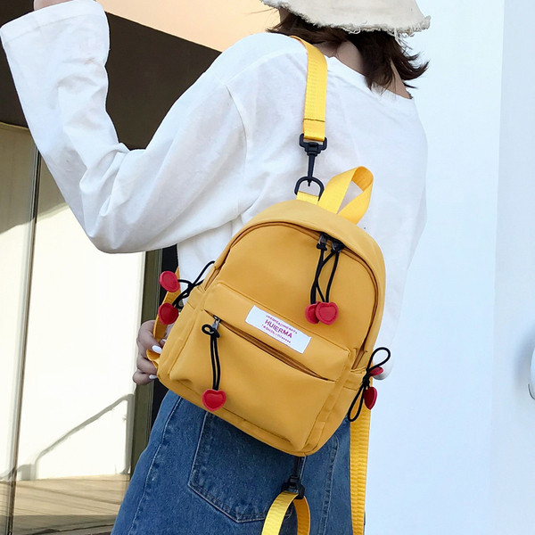 Modern női hátizsák négy színben 3D díszítéssel