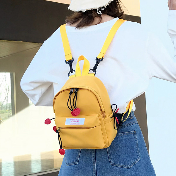 Modern női hátizsák négy színben 3D díszítéssel