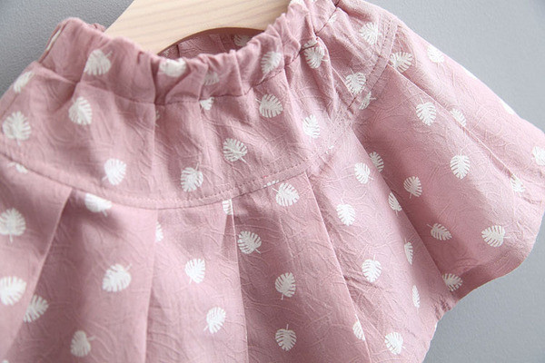 Babakészlet lányoknak, kétrészes felső és szoknya