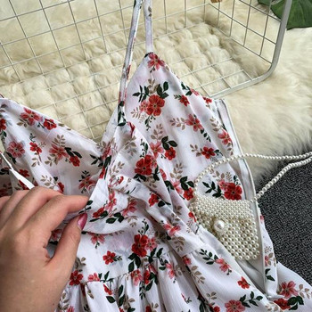 Lezser női hosszú ruha vékony pántokkal, három színben