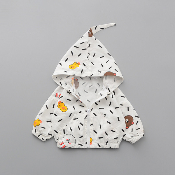 Fehér színű babakabát lányoknak