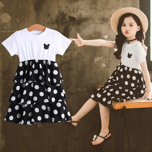 Gyerekruha O-nyakú és rövid ujjú két színben