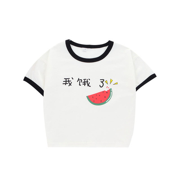 Gyermek póló két színben - lányoknak és fiúknak