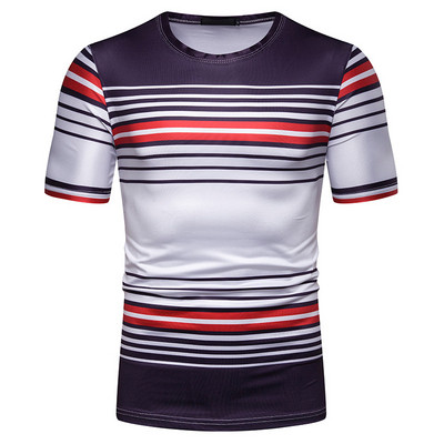 Lezser férfi csíkos póló két színben