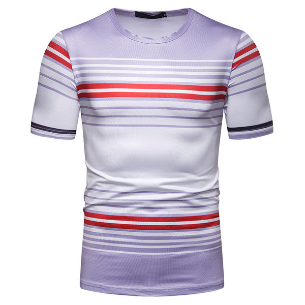 Lezser férfi csíkos póló két színben