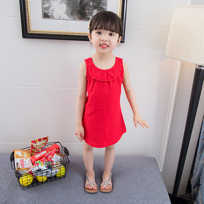 Alkalmi gyerekruha lányoknak piros, zöld és sárga színben