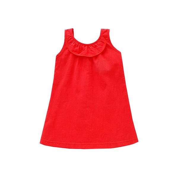 Alkalmi gyerekruha lányoknak piros, zöld és sárga színben