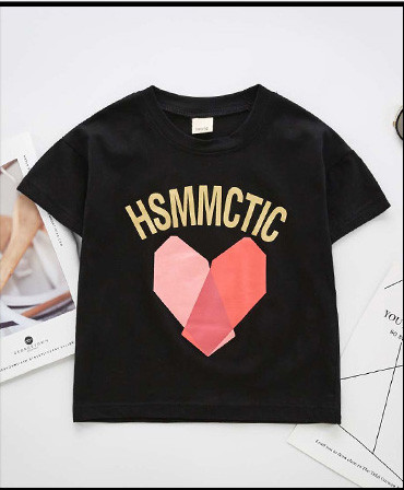 Fekete-fehér alkalmi gyerekpóló lányoknak