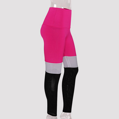 Női sport leggings magas derékkal