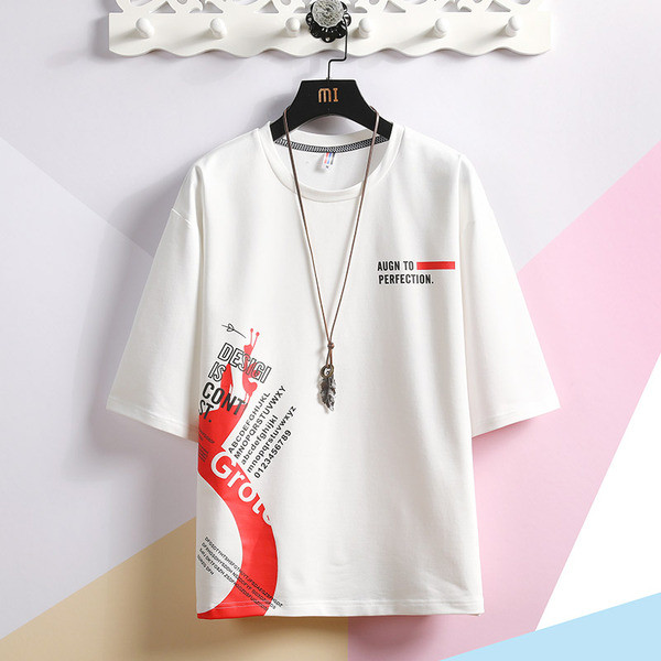 Kétrészes, fekete-fehér napi férfi szett