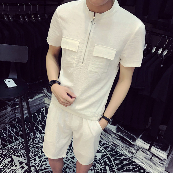 Σύγχρονο ανδρικό σετ από δύο μέρη σε διάφορα χρώματα