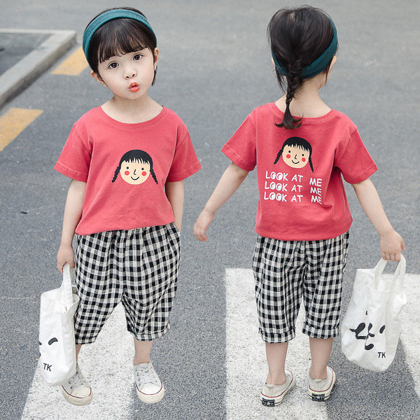 Kétrészes napi gyerekkészlet lányoknak