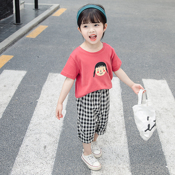 Kétrészes napi gyerekkészlet lányoknak