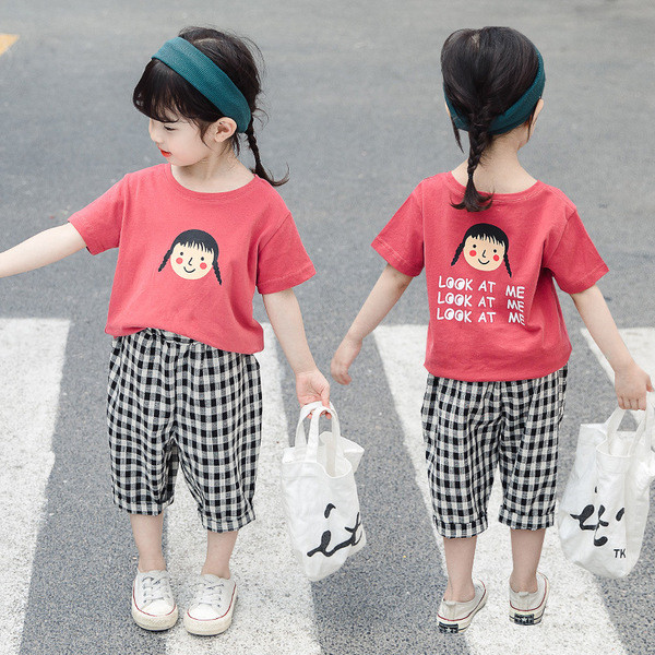 Kétrészes napi gyerekkészlet lányoknak