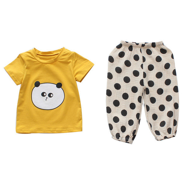 Két részből álló gyerekkészlet két színben lányoknak