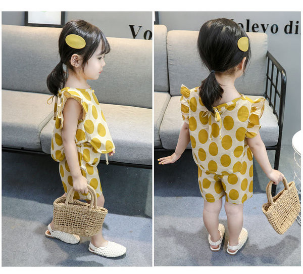 Gyermek pöttykészlet lányoknak három színben