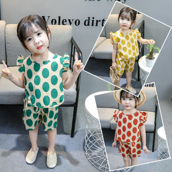 Gyermek pöttykészlet lányoknak három színben