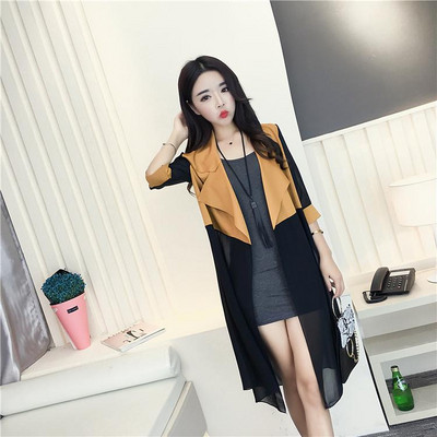 Stílusos női tavaszi kabát három színben