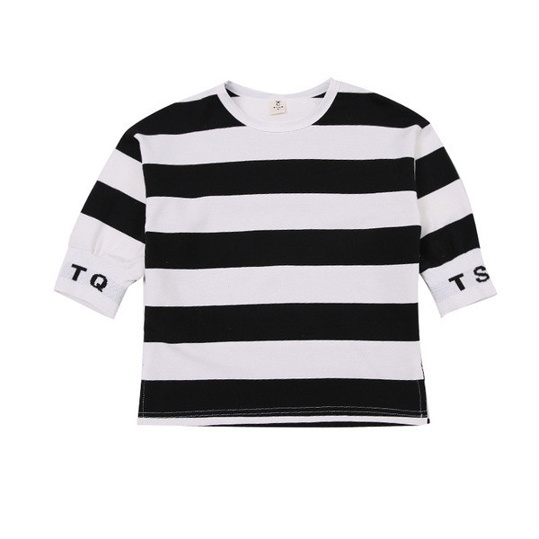 Csíkos gyerekruha lányoknak három színben