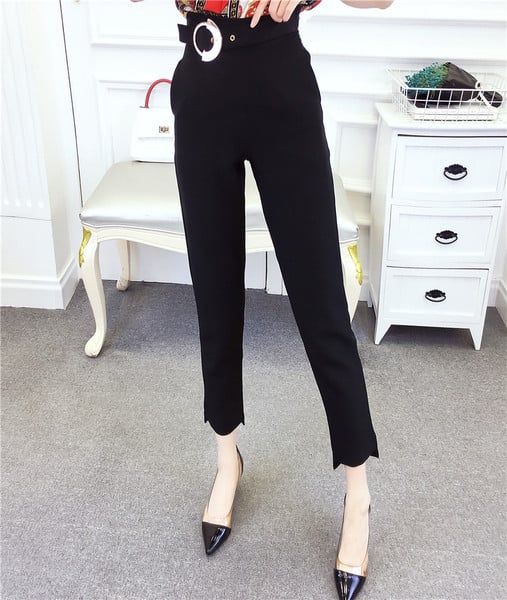 Stílusos női ing szett három színben magas derekú nadrággal