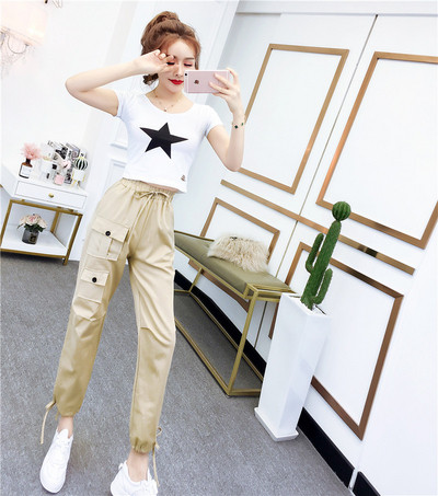 Modern női póló és nadrág szett három színben