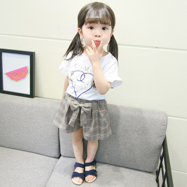 Gyermek blúz és nadrág szett lányoknak két színben