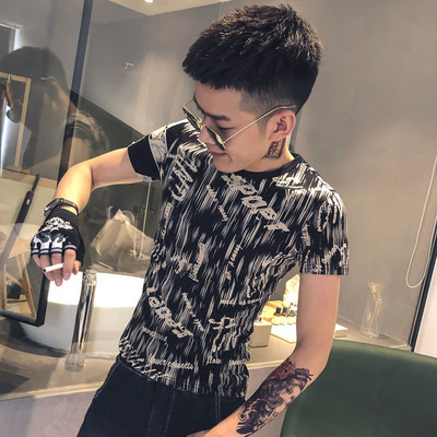 Alkalmi férfi póló fekete, fehér és piros színben