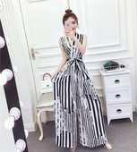 Modern hosszú női overál három színben