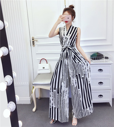 Modern hosszú női overál három színben