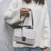 Modern női táska hosszú és rövid fülekkel, három színben