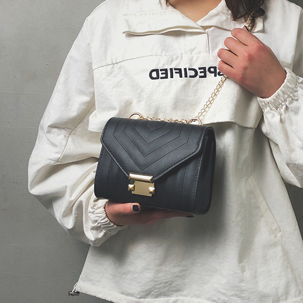 Kisméretű modern női táska öko bőrből