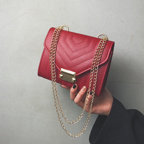 Kisméretű modern női táska öko bőrből