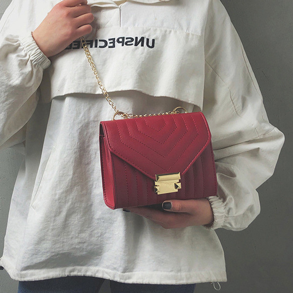 Kisméretű modern női táska öko bőrből