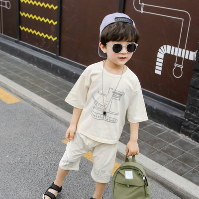 Παιδικό αθλητικό σετ σε δύο χρώματα για αγόρια