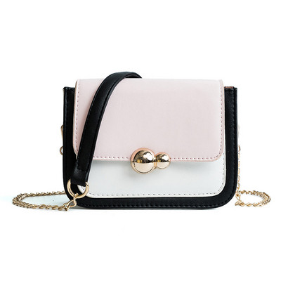 Μοντέρνα γυναικεία έκο δερμάτινη τσάντα σε δύο χρώματα