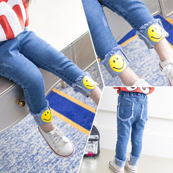 Új modell gyerekfarmer lányoknak nyomattal