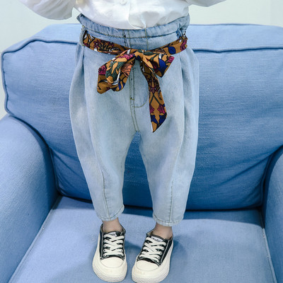 Παιδικά μπλε τζιν για κορίτσια