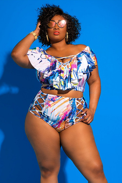 Γυναικείο μαγιό  με μεγέθη έως 4XL