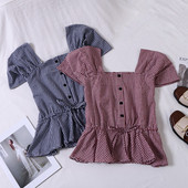 Alkalmi női rövid ing több színben