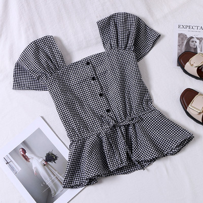 Alkalmi női rövid ing több színben