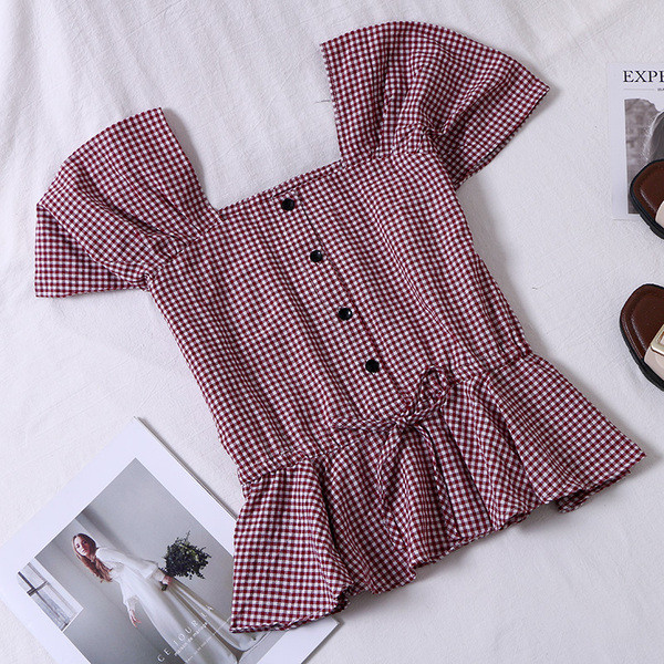 Alkalmi női rövid ing több színben