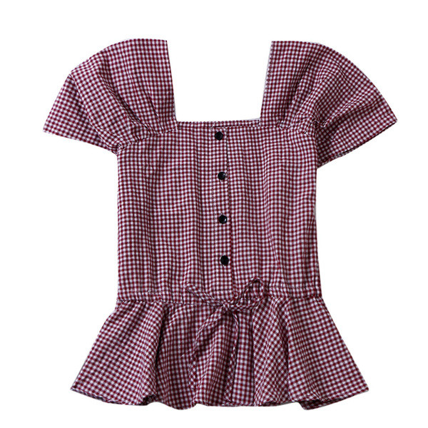 Alkalmi női rövid ing több színben