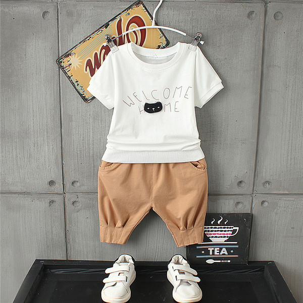 Gyerekkészlet fiúknak két részből, két színben