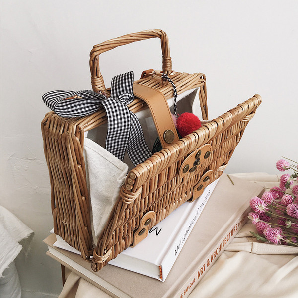 Modern női táska típusú kosár három modell