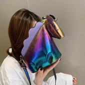 Öko bőrből készült modern női táska három színben, 3D elemekkel