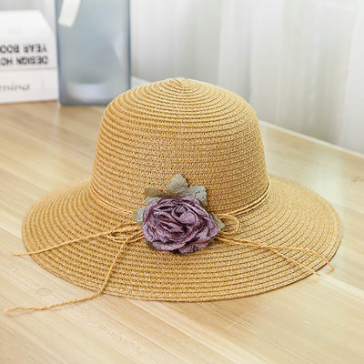 Virágos díszítésű női sapka több színben