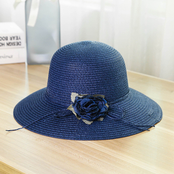 Virágos díszítésű női sapka több színben