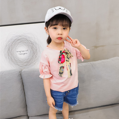 Új modell gyerekszett lányoknak rózsaszín és sárga színben