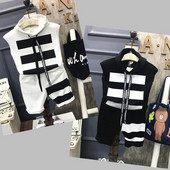 Napi gyerekkészlet fiúknak fekete-fehérben