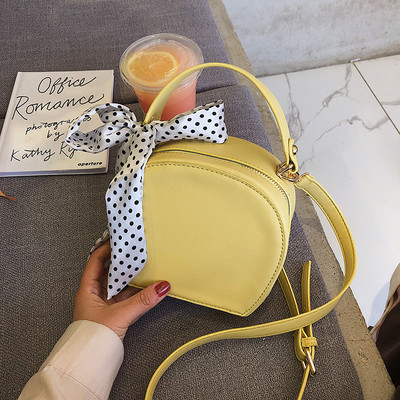 Öt színben, ökológiai bőrből készült modern női táska, hosszú füllel